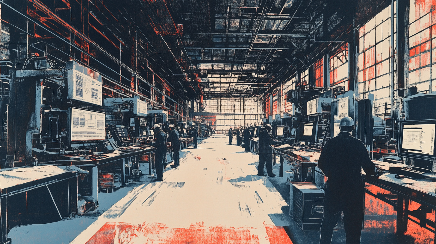 A factory floor in transformation