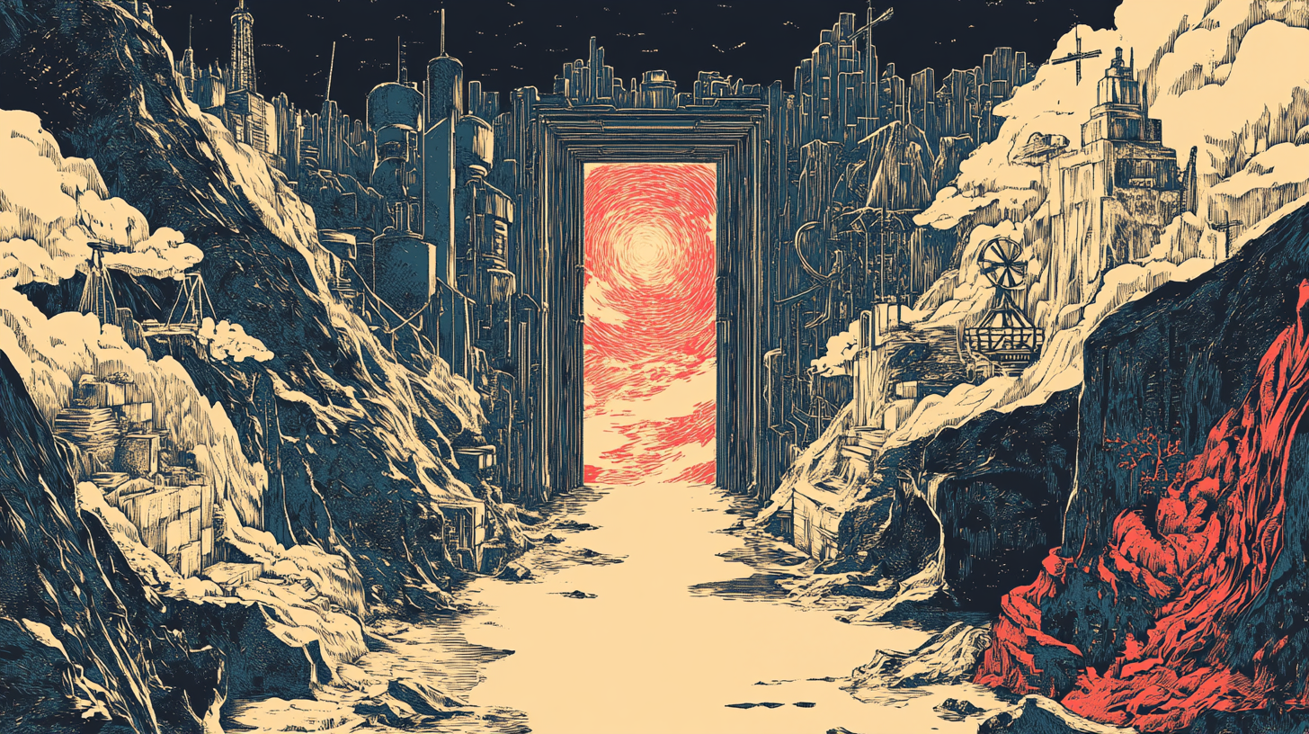 A vast open doorway